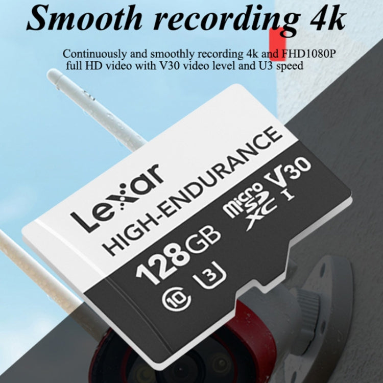 Lisslune | Lexar LSDM10 Security Surveillance Camera Dash Cam Memory Cards, Capacity: 128GB
