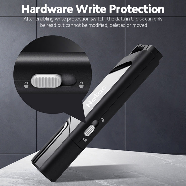 Lisslune | Netac U336 Protection with Lock Car High-Speed USB Flash Drives, Capacity: 32GB