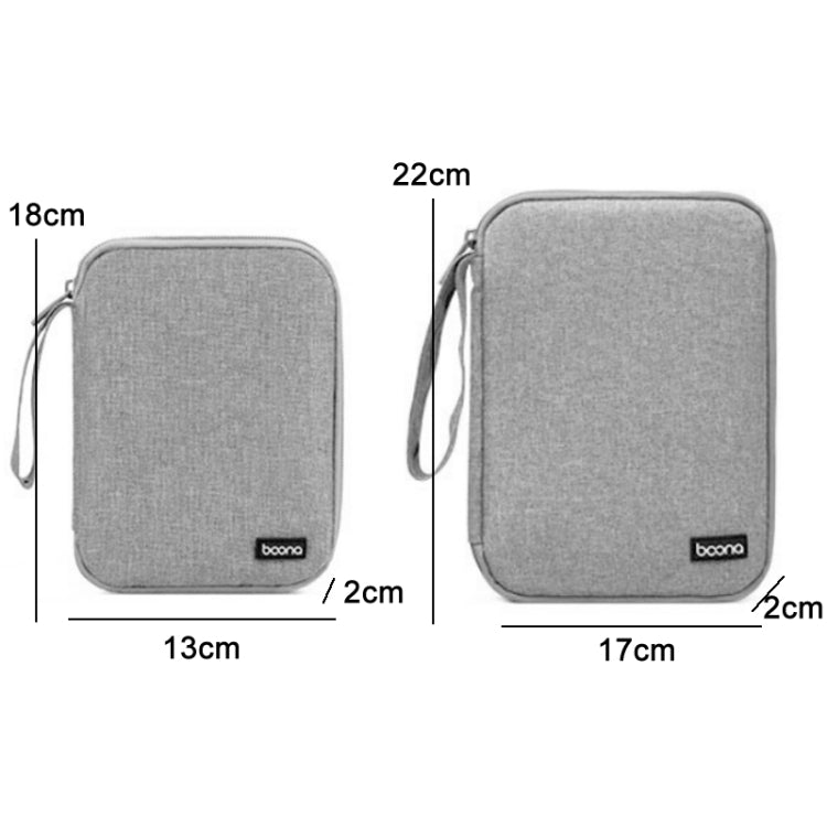 Lisslune | Baona Smart Watch Band Data Cable Portable Storage Bag For Apple Watch, Specification: Small (Black)