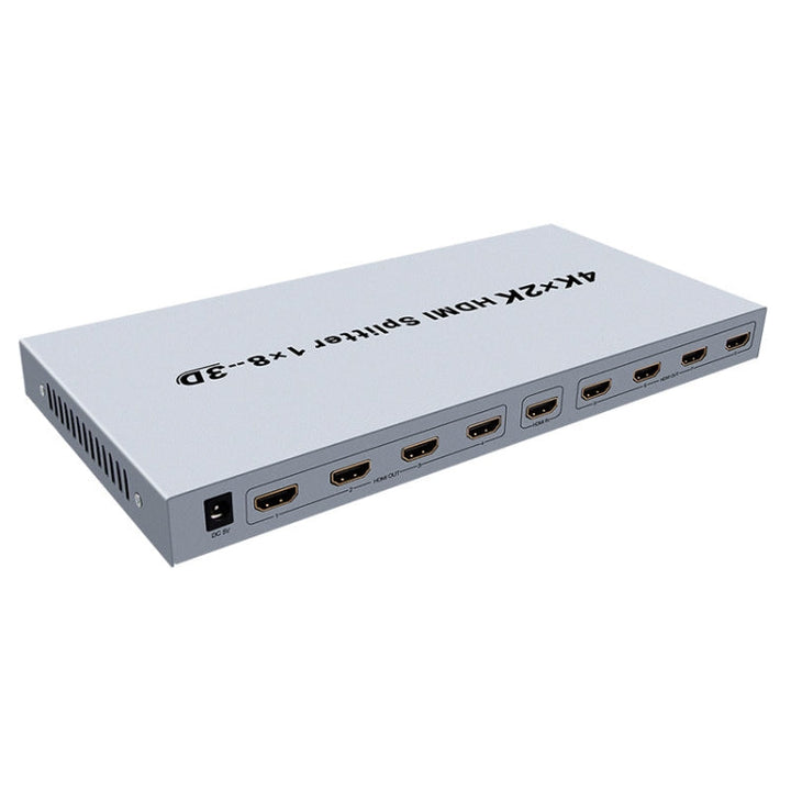 Lisslune | DTECH DT-7148 HDMI 2.0 1 In 8 Out 4K X 2K HD Splitter, CN Plug