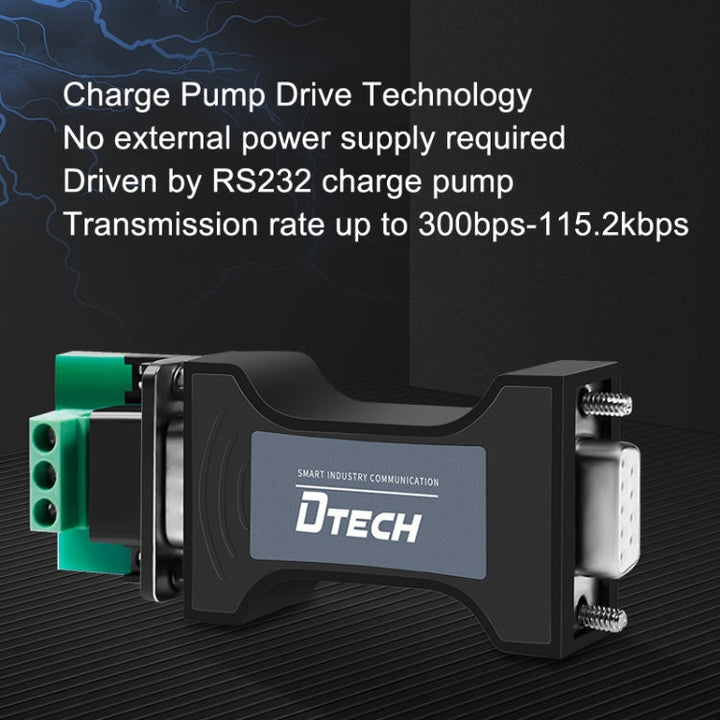 Lisslune | DTECH DT-9005 Without Power Supply RS232 to TTL Serial Port Module, Interface: 3.3V Module