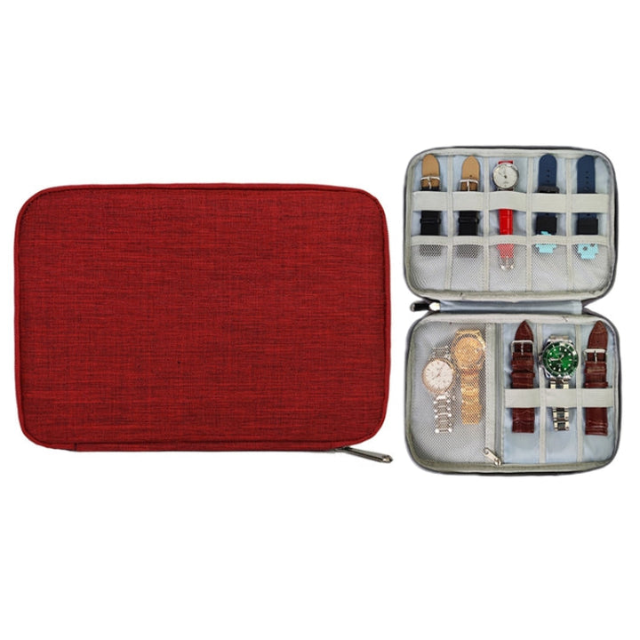 Lisslune | Kids Smartwatch Strap Waterproof Storage Bag, Color: Burgundy