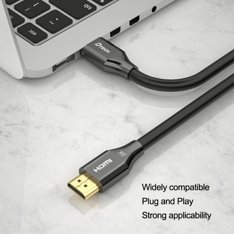 Lisslune | DTECH HDMI 8K 60Hz HD Optical Fiber Cable TV Display Projector Extension Cable 1m