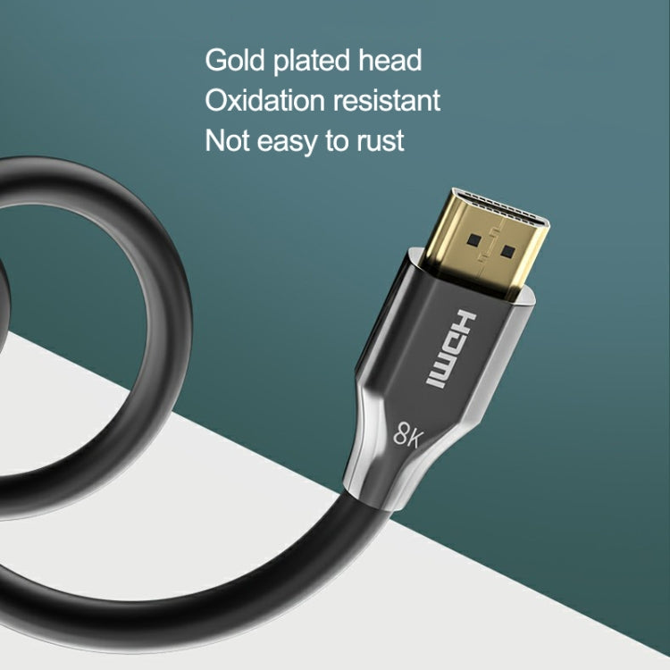 Lisslune | DTECH HDMI 8K 60Hz HD Optical Fiber Cable TV Display Projector Extension Cable 1m