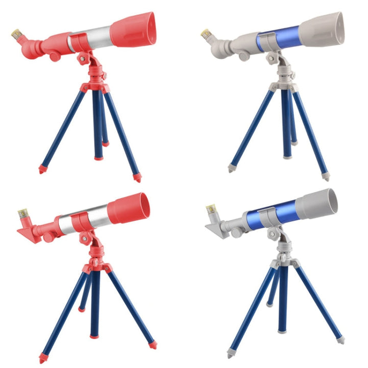 Lisslune | Children High-definition Multiple Astronomical Telescope Science Teaching Aids(B Model Red)