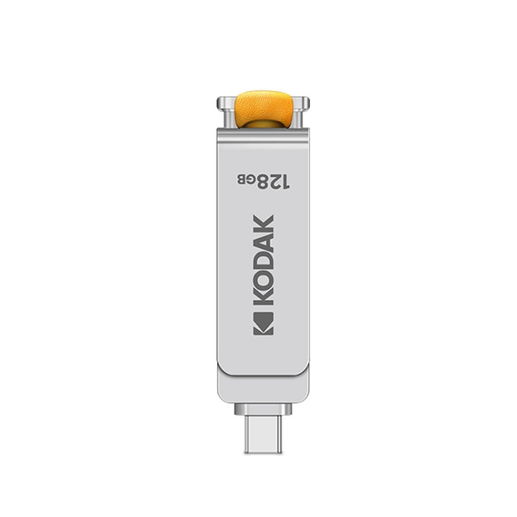 Lisslune | Kodak K243C 2 In 1 Type-C/USB-C + USB3.1 High-Speed Transfer U-Disk, Capacity: 128GB