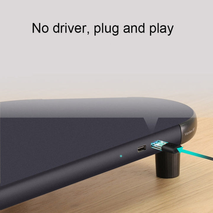 Lisslune | Vaydeer ZGP011 Metal Corner Computer Monitor Shelving (USB3.0 + 3 x USB2.0)
