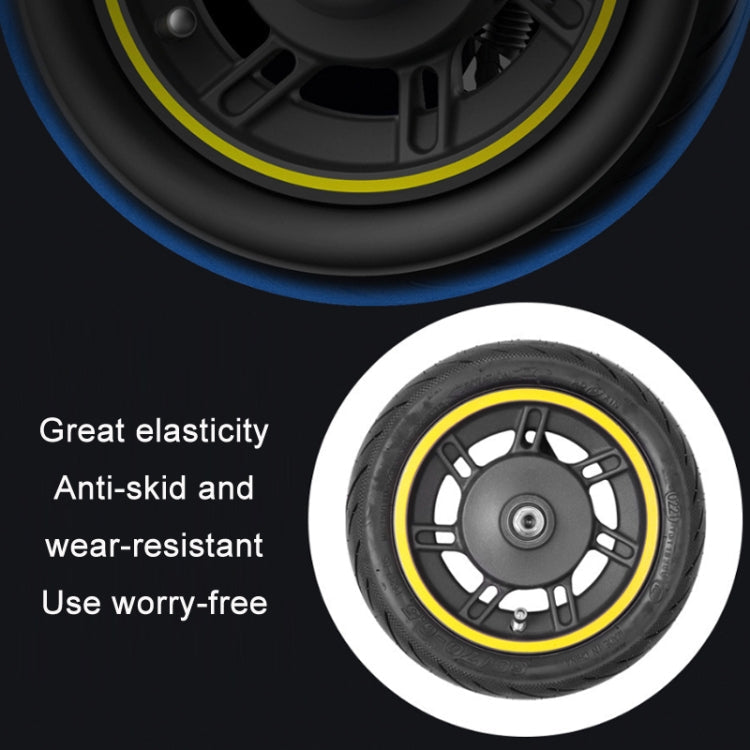 Lisslune | 10 Inch Electric Scooter Front Tire Tubeless for Ninebot MAX G30 (Yellow)