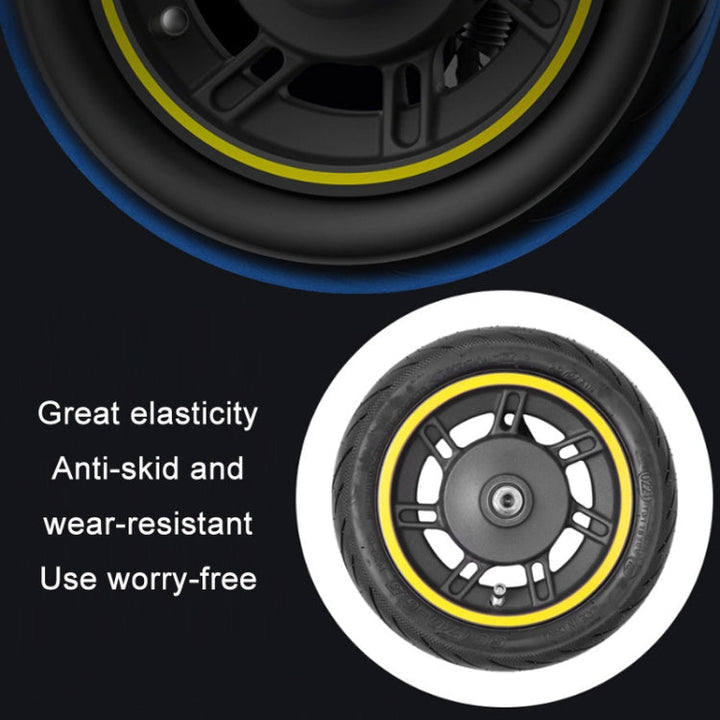 Lisslune | 10 Inch Electric Scooter Front Tire Tubeless for Ninebot MAX G30 (Yellow)