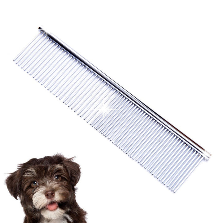 Stainless Steel Pet Comb Pet Hair Comb, Specification: XS