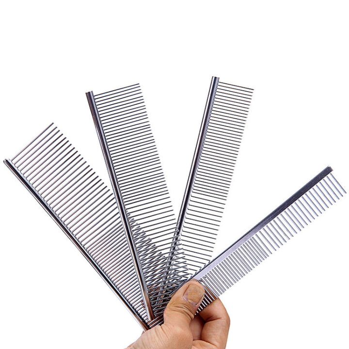 Stainless Steel Pet Comb Pet Hair Comb, Specification: M