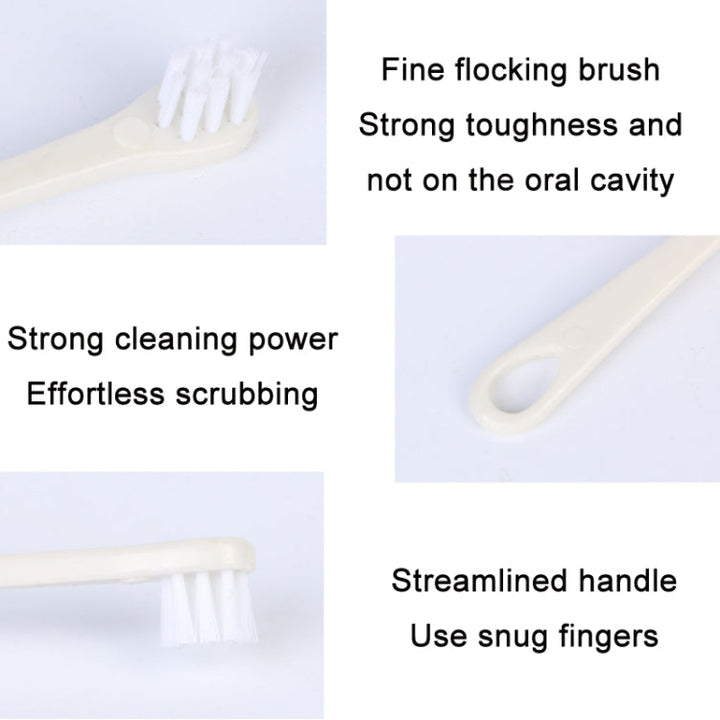 3 PCS Pet Soft Rubber Protection Toothbrush Oral Care Accessories (Random Color Delivery)