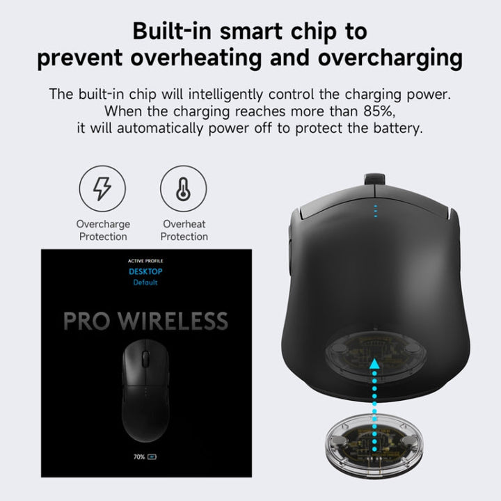 Lisslune | For Logitech G502 / G703 / G403 / G903 / GPW / GPW2 Mouse Wireless Charging Module Flash