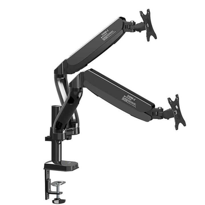 Lisslune | KALOC Computer Monitor Desktop Dual Screen Air Pressure Lift Bracket