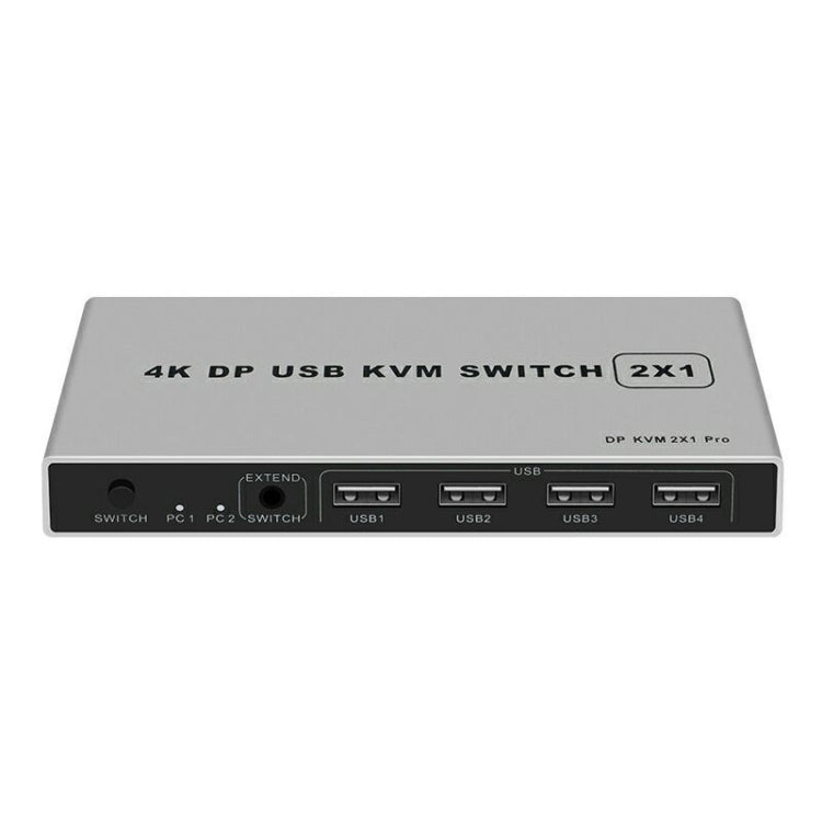Lisslune | 4K KYSW59 60HZ DP USB KVM Switch 2-in-1 Computer Sharing Device