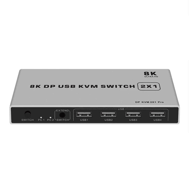 Lisslune | 8K KYSW59 60HZ DP USB KVM Switch 2-in-1 Computer Sharing Device