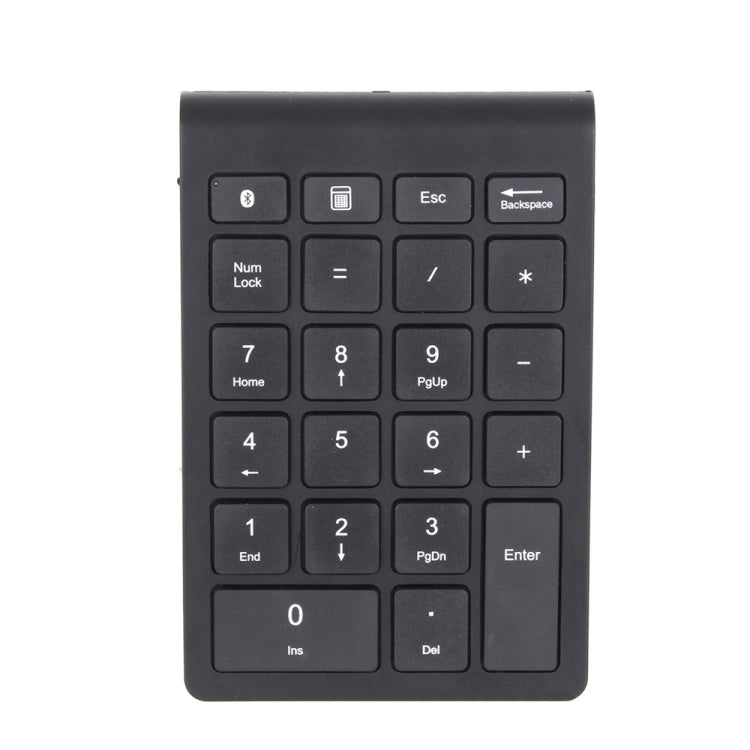 Lisslune | BT304 22 Keys Laptop Mini Wireless Keyboard, Specification: Bluetooth (Black)