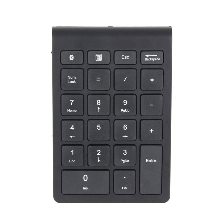 Lisslune | BT304 22 Keys Laptop Mini Wireless Keyboard, Specification: Bluetooth (Black)
