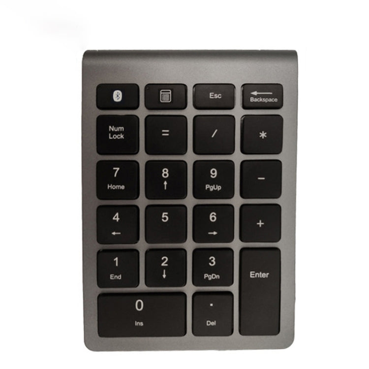 Lisslune | BT304 22 Keys Laptop Mini Wireless Keyboard, Specification: Bluetooth (Gray)
