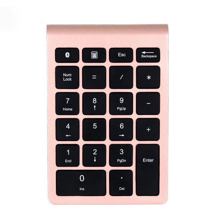 Lisslune | BT304 22 Key Laptop Mini Wireless Keyboard, Spec: Bluetooth (Gold)