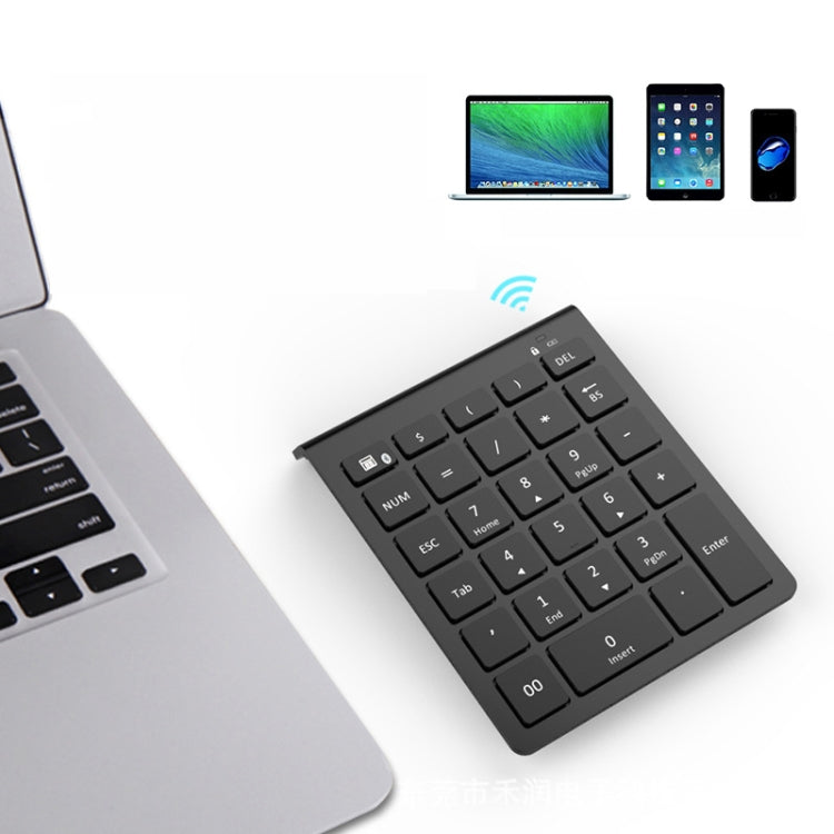 Lisslune | BT302 28 Keys Laptop Mini Wireless Keyboard, Specification: 2.4G (Gray)