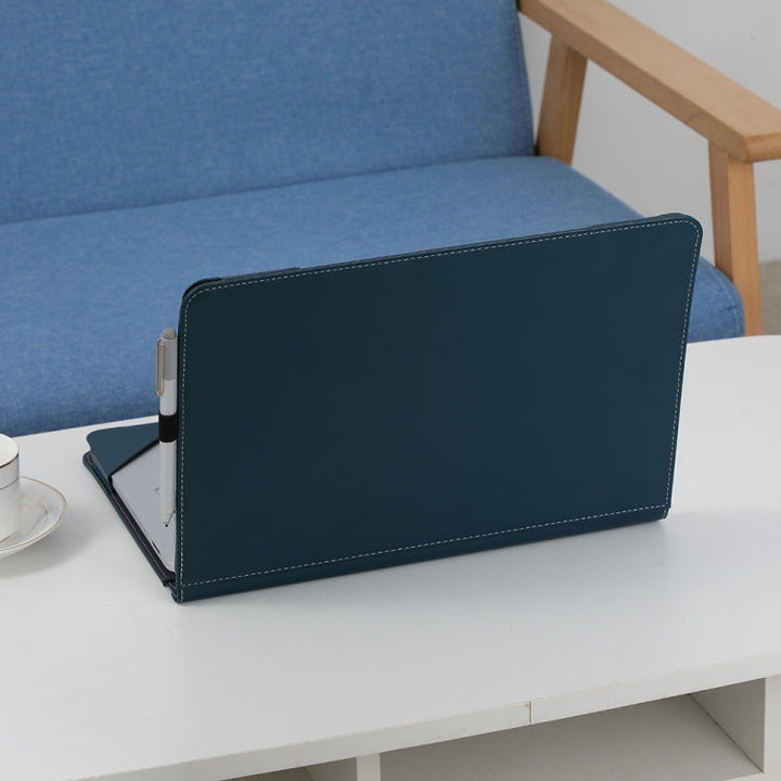 Lisslune | Laptop360 Anti-Drop Protective Case for Microsoft Surface Laptop Studio (Vegan Leather - Dark Green)
