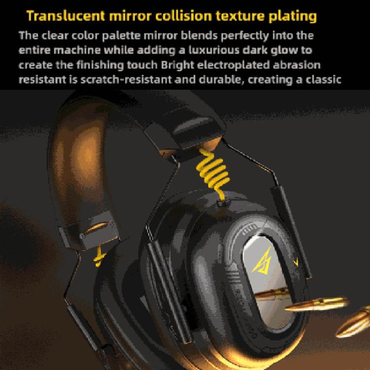 Lisslune | SOMIC G936N Headset 7.1 Computer Mobile Gaming Driverless Headphones (Black)