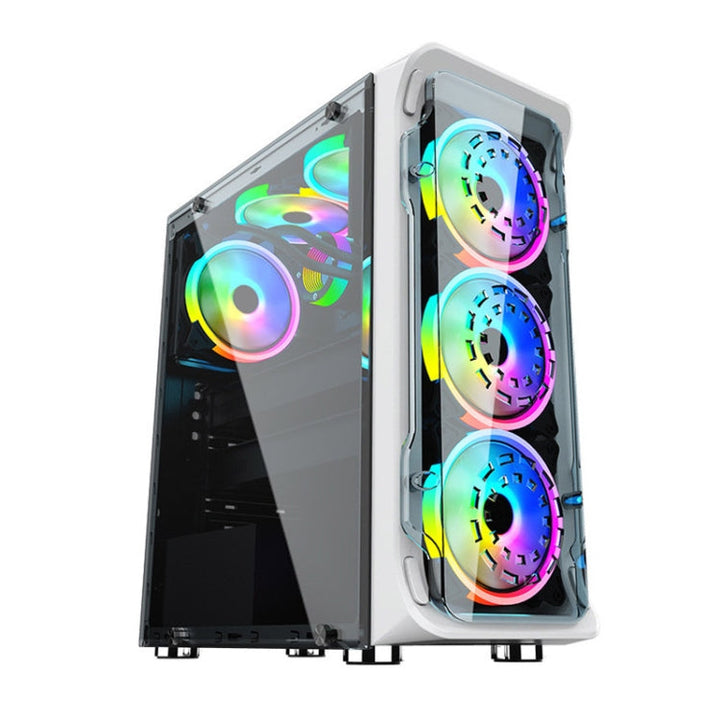 Lisslune | Computer CPU RGB glowing cooler 3 fans + remote control