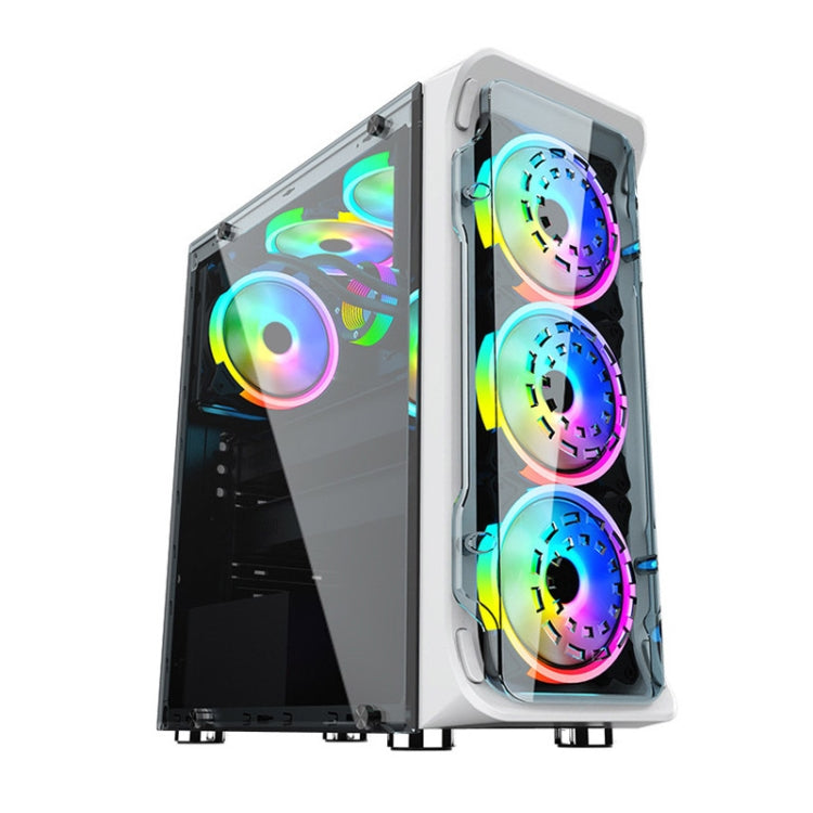 Lisslune | Computer CPU RGB glowing radiator 7 fans + remote control