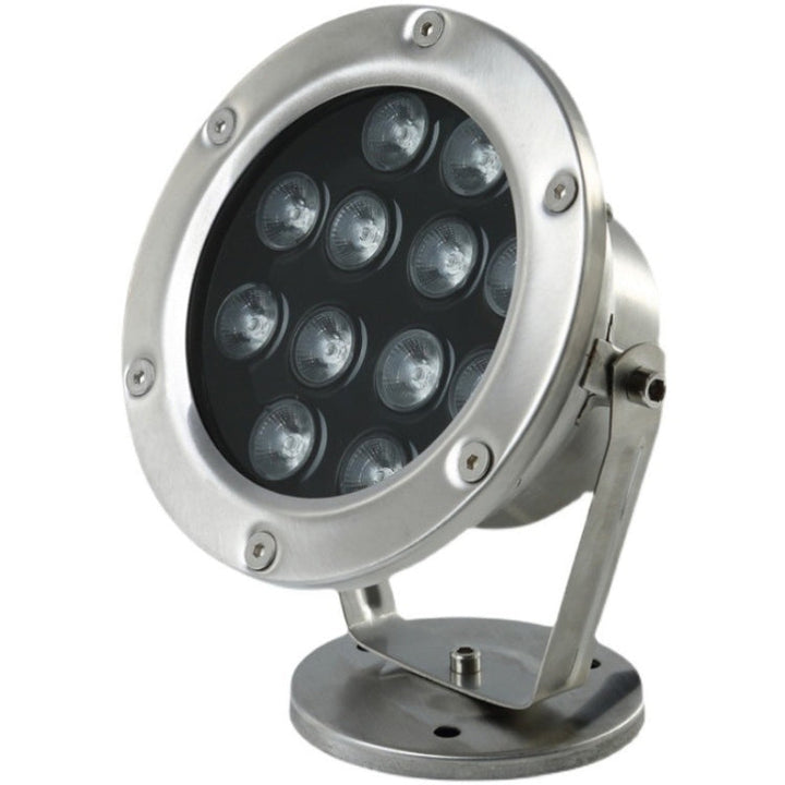 Lisslune | LED Underwater Light Pool Fish Pond Fountain Waterproof Landscape Light 18W (White)
