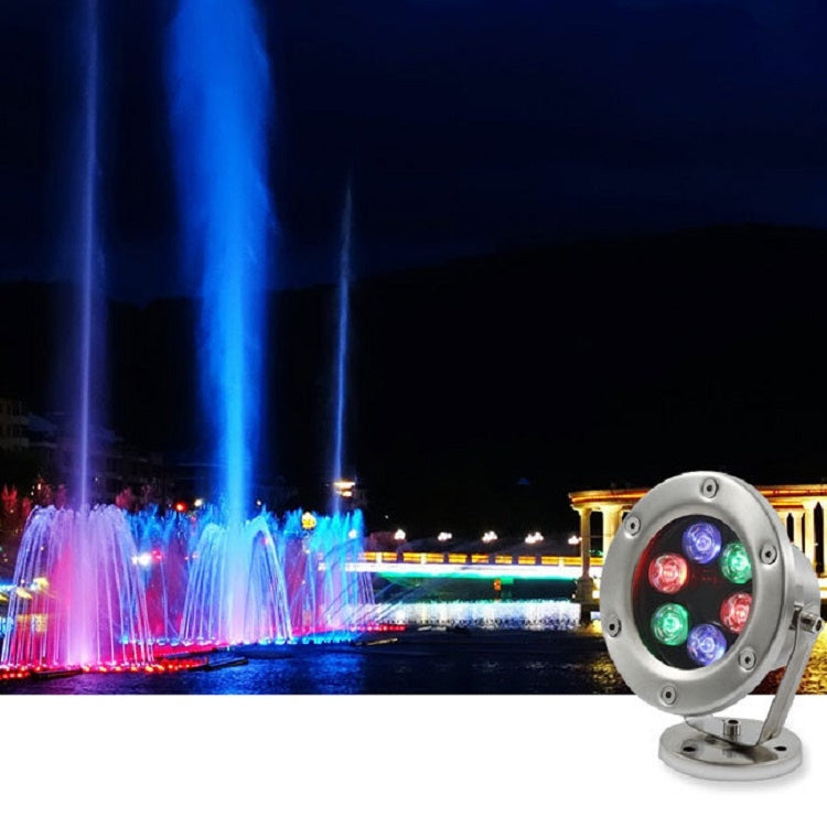 Lisslune | LED Underwater Light Pool Fish Pond Fountain Waterproof Landscape Light 24W (Warm White)