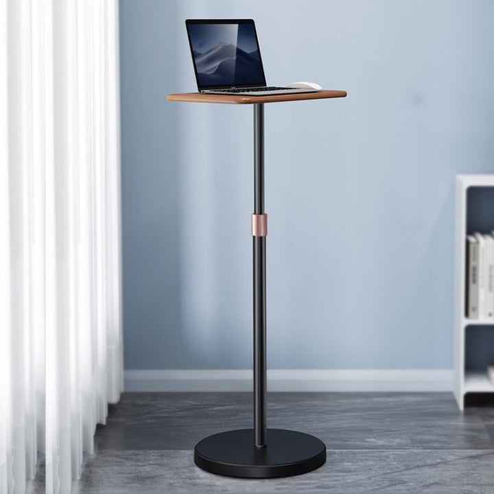 Lisslune | SSKY L42 Laptop Stand Landing Workbench Computer Height Frame, Color: Walnut