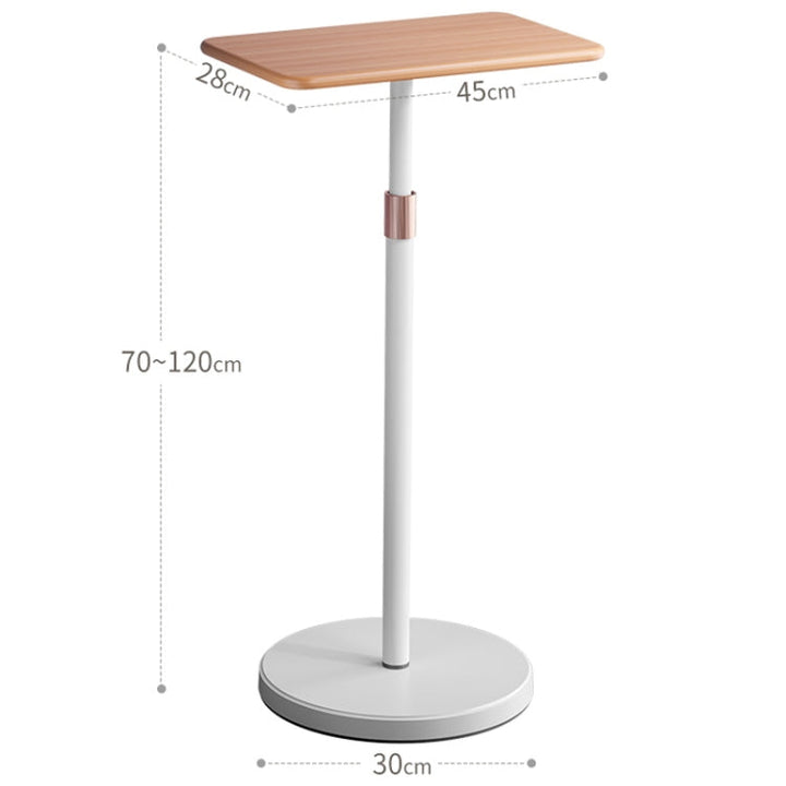 Lisslune | SSKY L42 Laptop Stand Landing Workbench Computer Height Frame, Color: Walnut