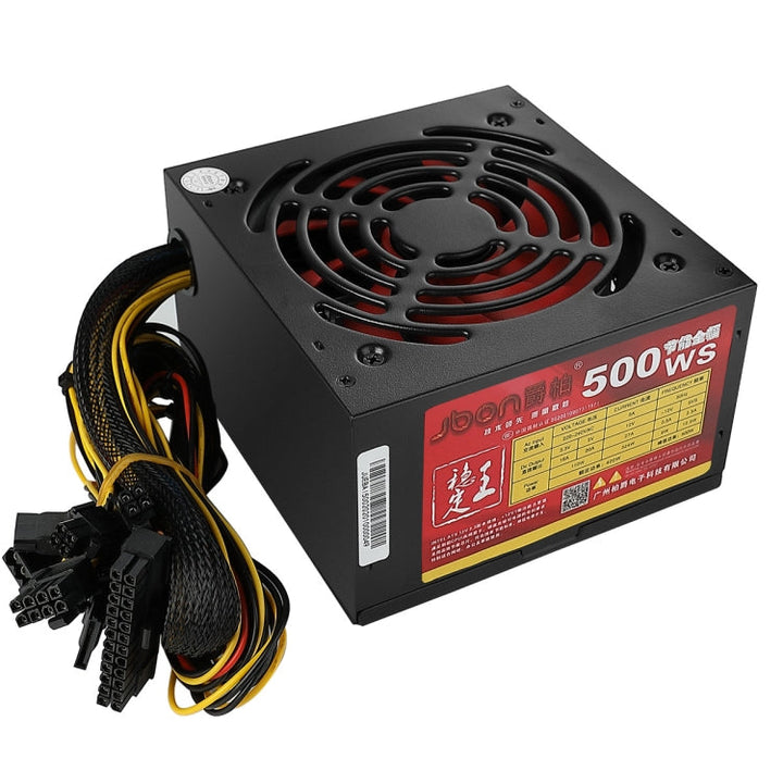 Lisslune | JBON 500WS ATX 12V Computer power supply with 12cm fan