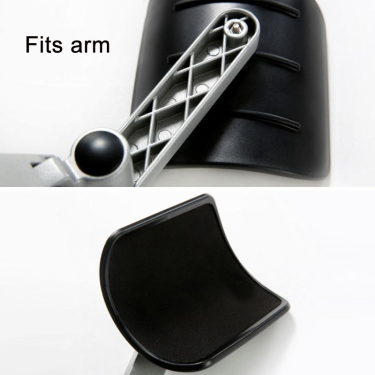Lisslune | Aluminium alloy computer desk wrist support armrest, Color: Height adjustable gray