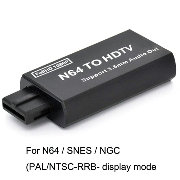 Lisslune | For Nintendo N64 / SNES / NGC / SFC Adapter N64 to HDMI Converter