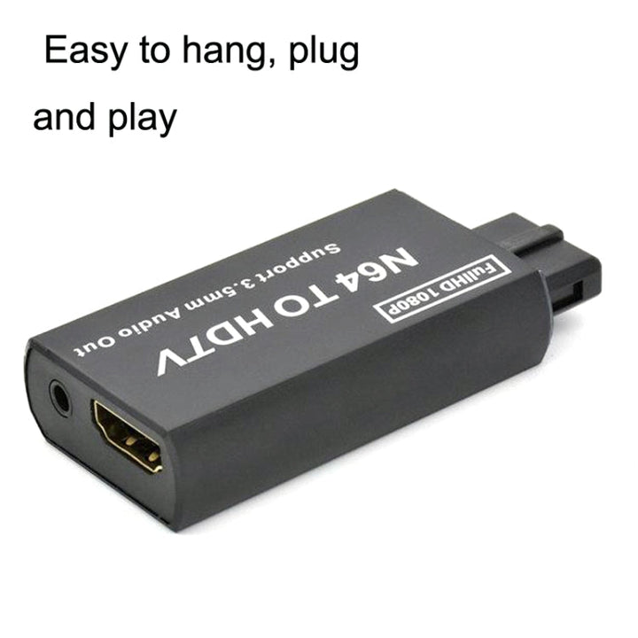 Lisslune | For Nintendo N64 / SNES / NGC / SFC Adapter N64 to HDMI Converter