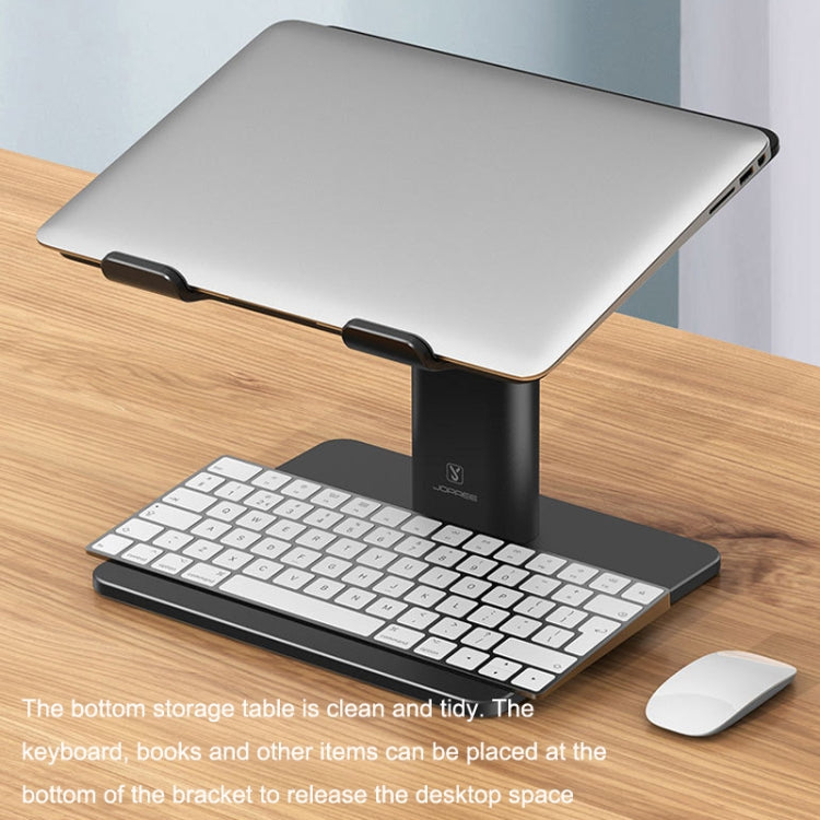 Lisslune | SSKY P20 Portable Aluminum Alloy Lift and Lever Laptop Stand (Black)