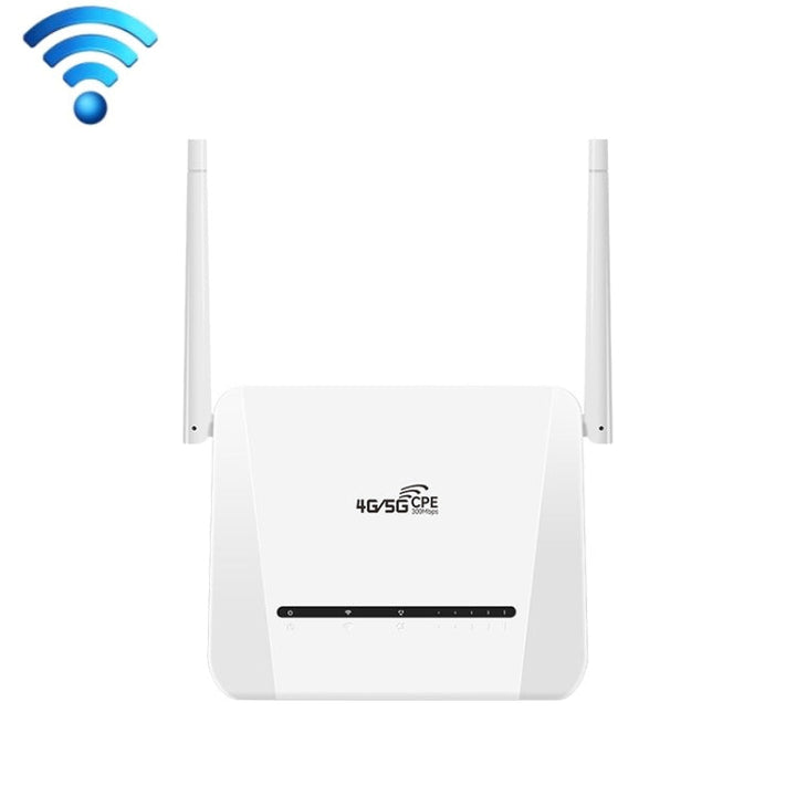 Lisslune | VR312 4G LTE Router 4G CPE FDD/TDD Card Mobile Router MOD Malay Version EU Plug (White)