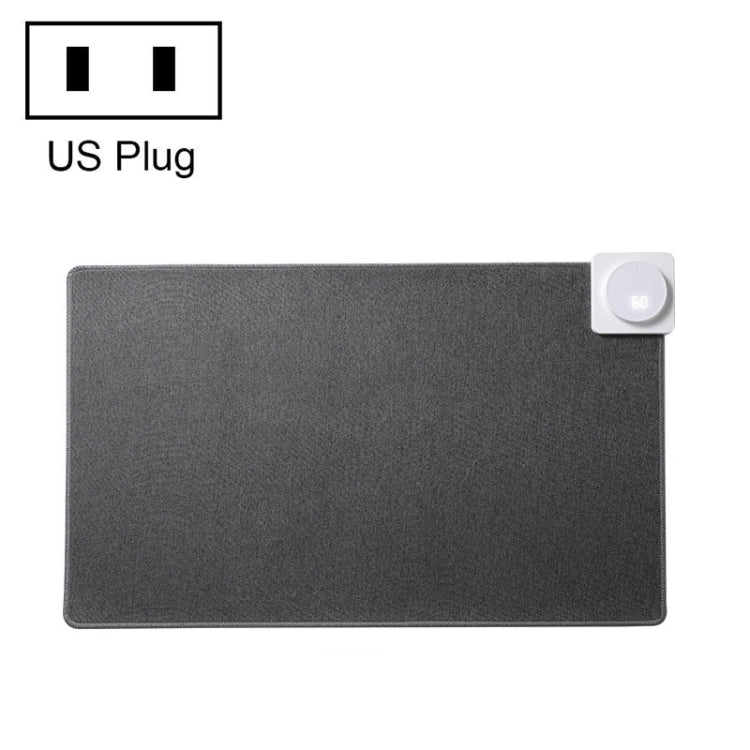 Lisslune | Joyroom JR-CY335 220V Smart Office Desktop Heating Thermostatic Mouse Pad, US Plug, Size: 60x36cm (Dark Gray)