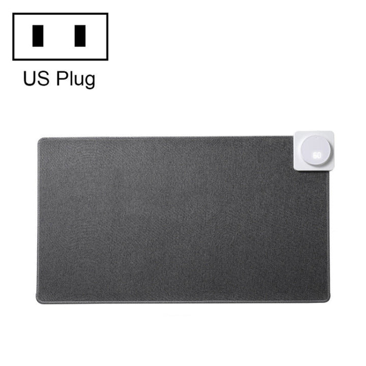 Lisslune | Joyroom JR-CY335 220V Smart Office Desktop Heating Thermostatic Mouse Pad, US Plug, Size: 80x32cm(Dark Gray)