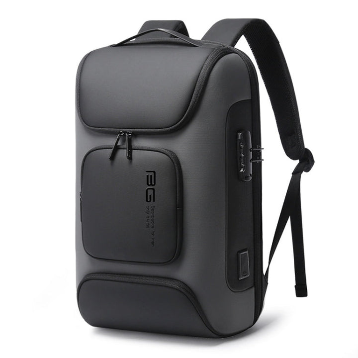 Lisslune | BANGE BG-7216plus Anti-theft Waterproof Travel Men's Backpack 15.6 Inch Laptop Bag (Gray)