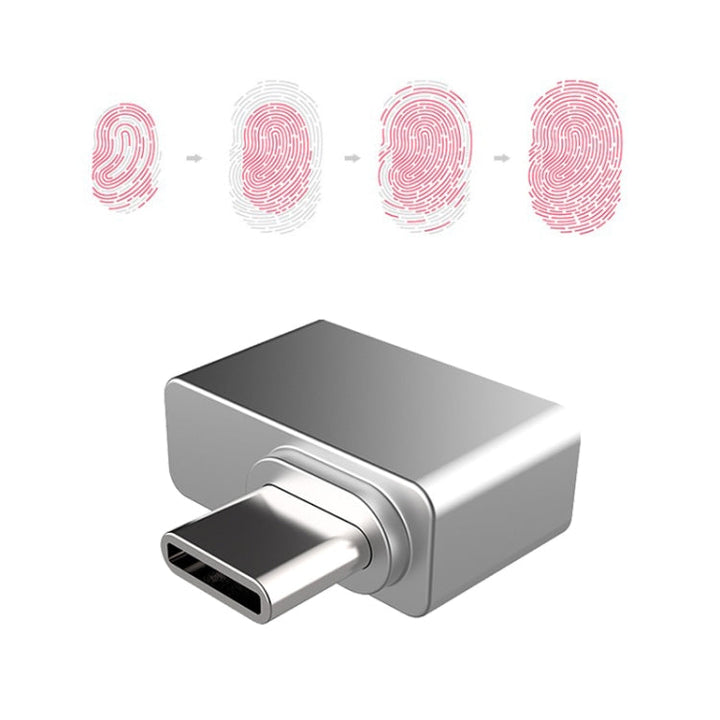 Lisslune | TRU9 Type-C USB Fingerprint Reading Module for Windows 7 /10 /11 Hello Dongle
