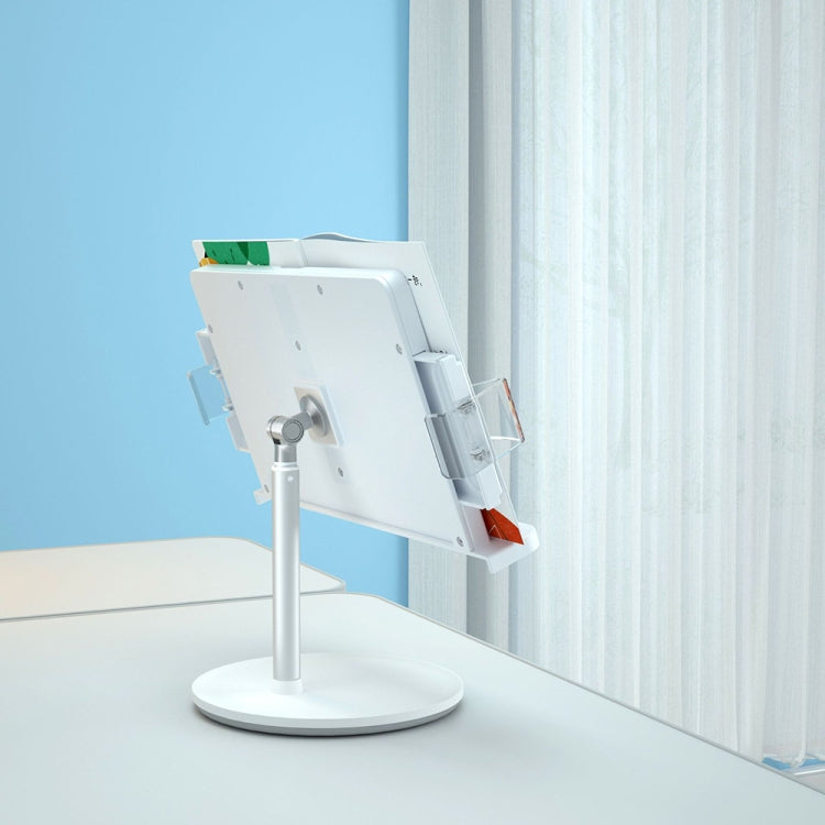 Lisslune | AP-4HB Desktop Non-slip Stable Tablet Reading Holder (White)