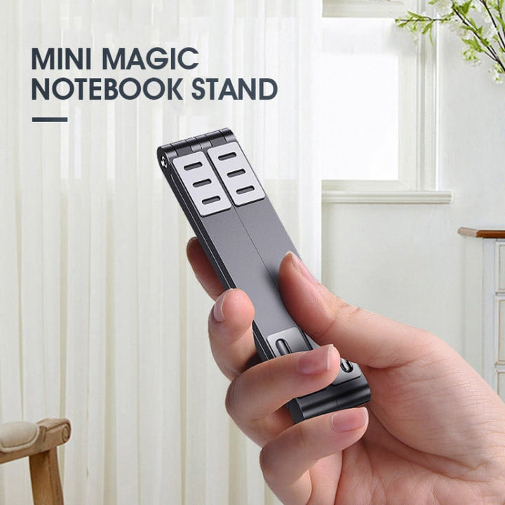 Lisslune | X23 3 In 1 Portable Folding Aluminum Phone Tablet Stand (Silver)