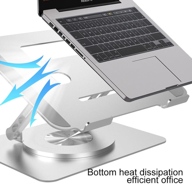 Lisslune | Multifunctional Desktop Foldable Rotating Laptop Cooling Stand, Specification: SP-88 (Silver)