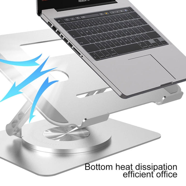 Lisslune | Multifunctional Desktop Foldable Rotatable Laptop Cooler Stand, Specification: SP-88 (Gray)