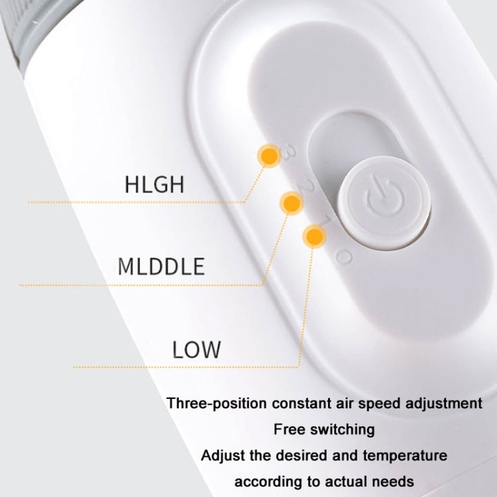 3 in 1 600W Pet Electric High Wind Hair Dryer Removing Combs, Specification: UK Plug 220-240V(Yellow)