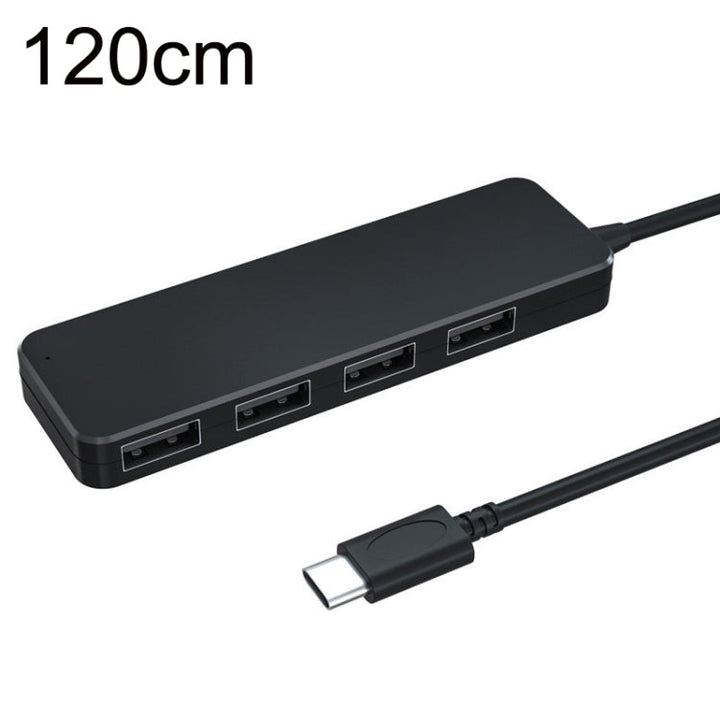 Lisslune | AC3-L43 Type-c/USB-c USB2.0 120cm 4 Ports expansion dock notebook high-speed HUB