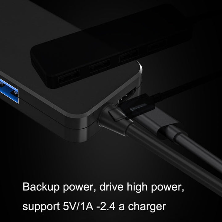 Lisslune | AC3-L43 Type-c/USB-c USB2.0 120cm 4 Ports expansion dock notebook high-speed HUB